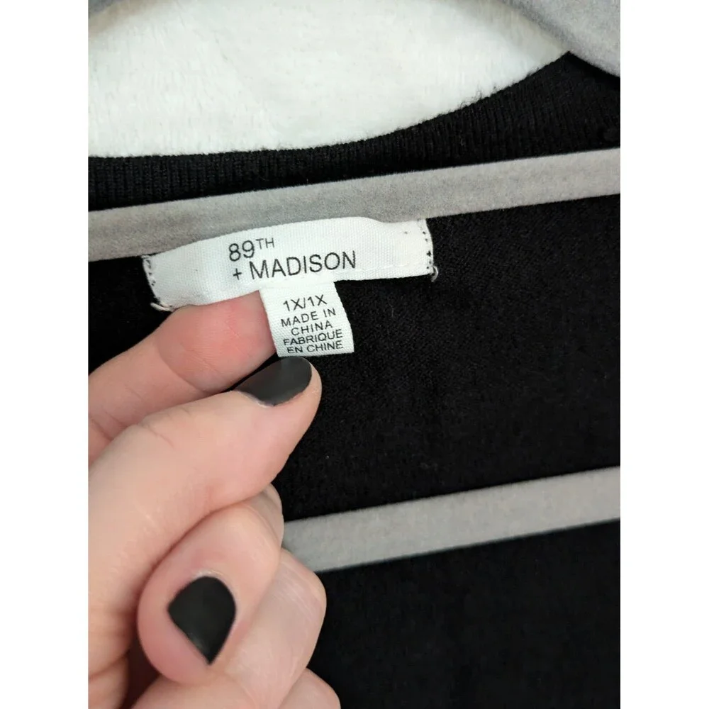 Women's 89th + Madison Cardigan - Size 1X